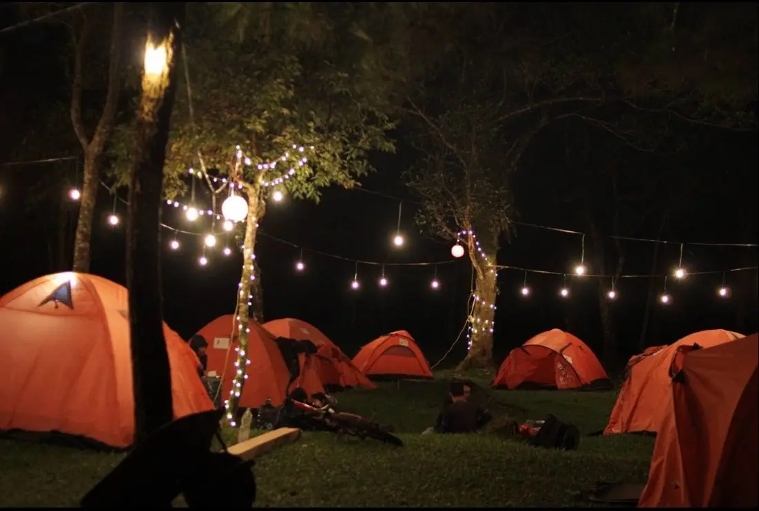 Lantern nights at the campground
